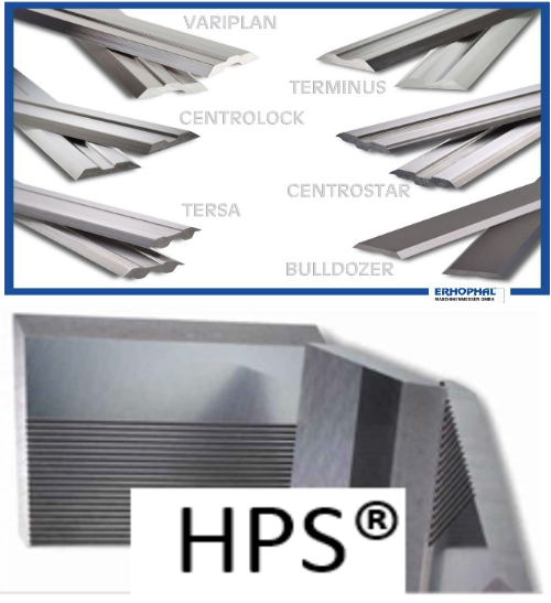 Erhophal HSS and Carbide Planer Knives